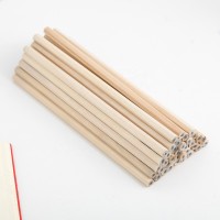 High Quality Natural Wood Pencil HB Black Hexagonal Non-toxic Standard Pencil Eco-friendly Natural Wood Pencils